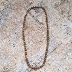 Unakite necklace